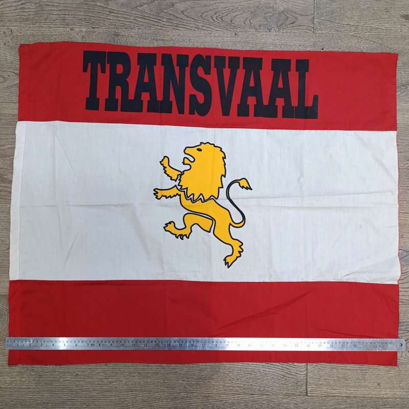 Vintage Transvaal Rugby flag