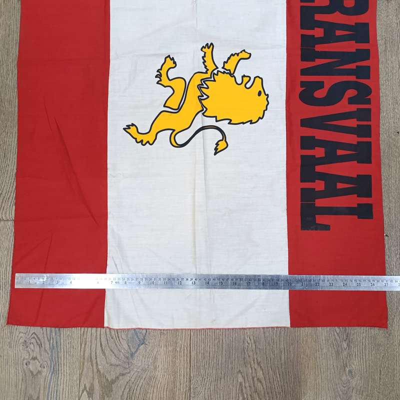 Vintage Transvaal Rugby flag