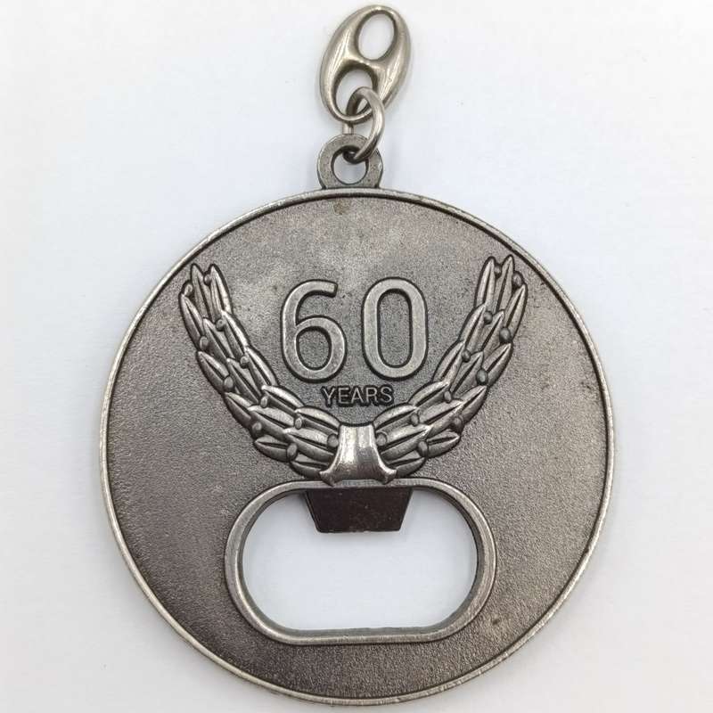 South African Army Foundation 60 years bottle opener