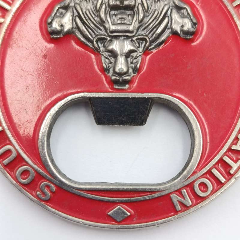 South African Army Foundation 60 years bottle opener