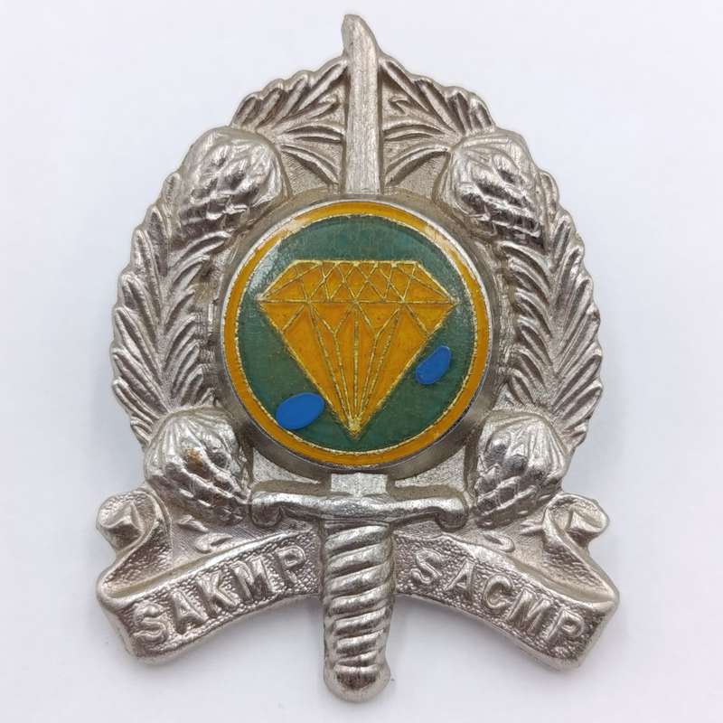 SADF Northern Cape command provost unit cap badge