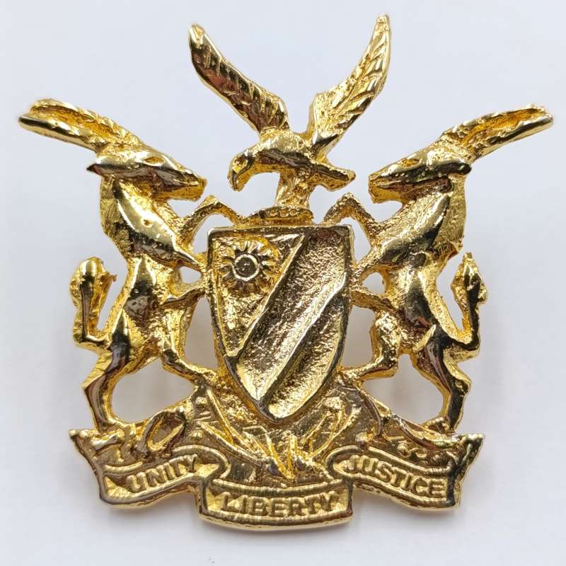 Pair of Namibian Army Warrant Officer badges