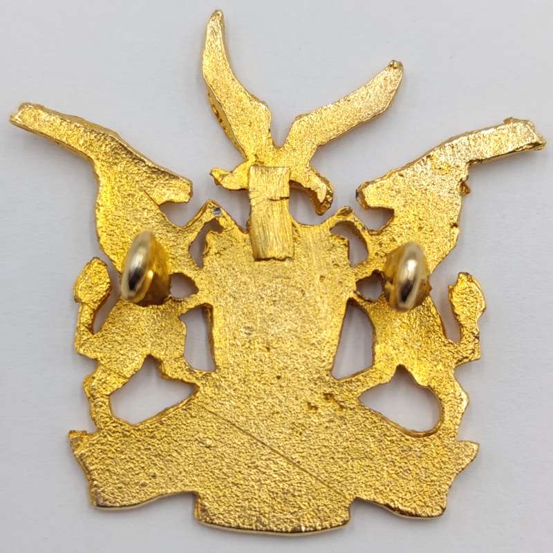 Pair of Namibian Army Warrant Officer badges