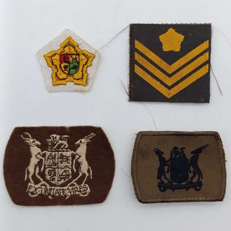 Collection of SADF and SWATF rank badges