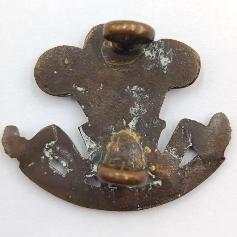 Pair of Pembroke Yeomunry (FishGuard) collar badges
