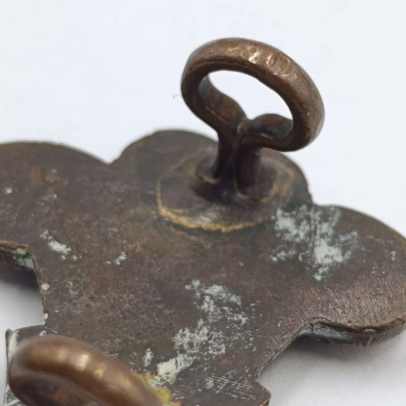 Pair of Pembroke Yeomunry (FishGuard) collar badges