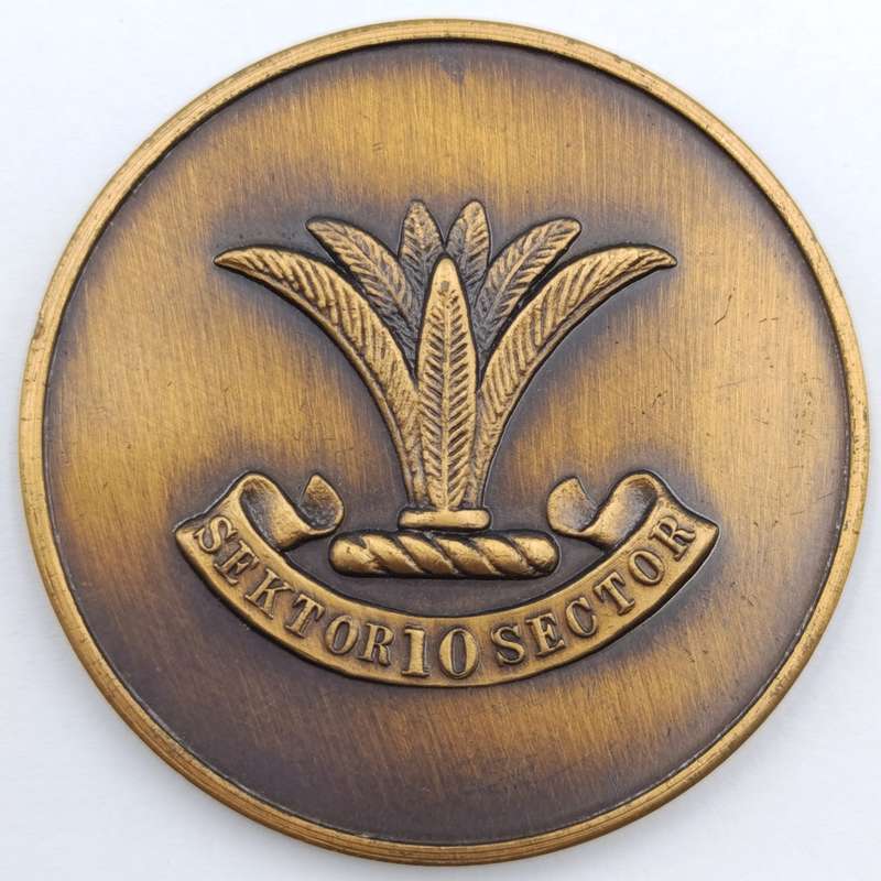 SWA Sector 10 medallion