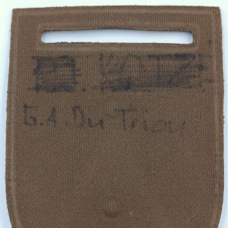 SADF 61 Mech A company (Infantry) arm patch - nutria badge on tupperware backing