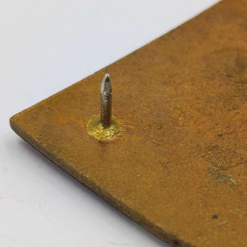 Transkei 1st Battalion shoulder flash - enamel type