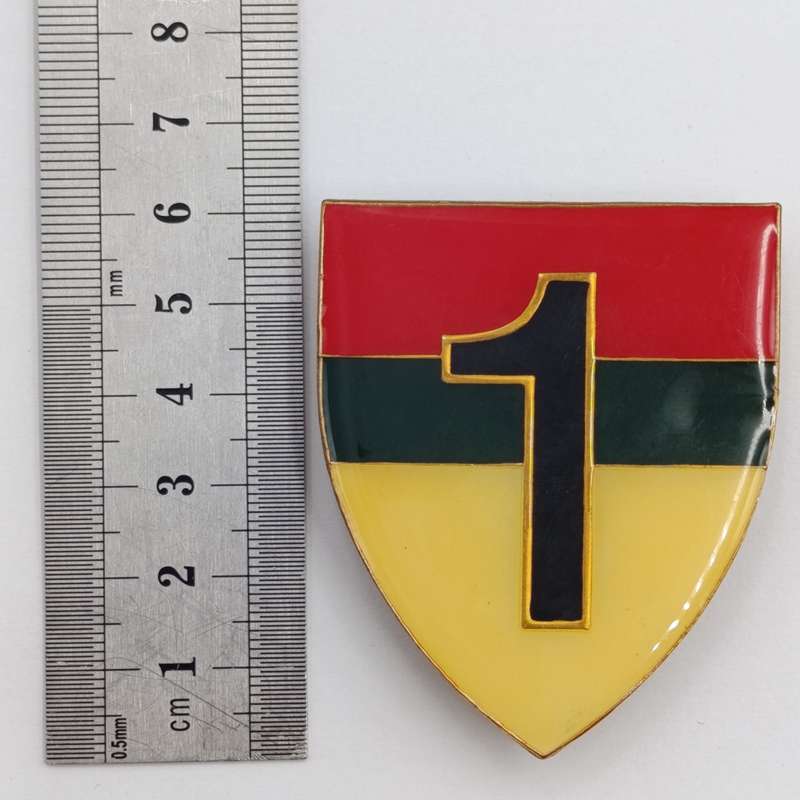 Zambia Defence Force 1st Battalion shoulder flash