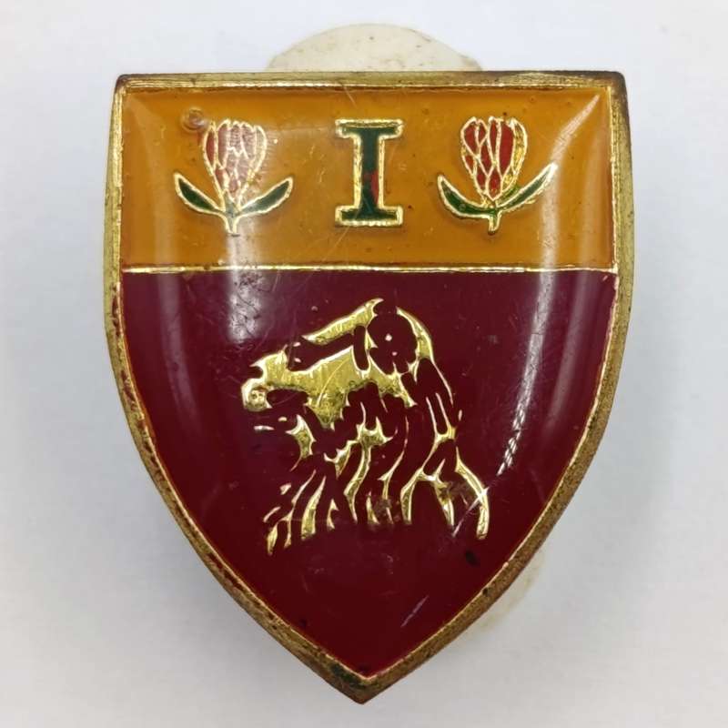 SADF 1st De La Rey regiment lapel badge