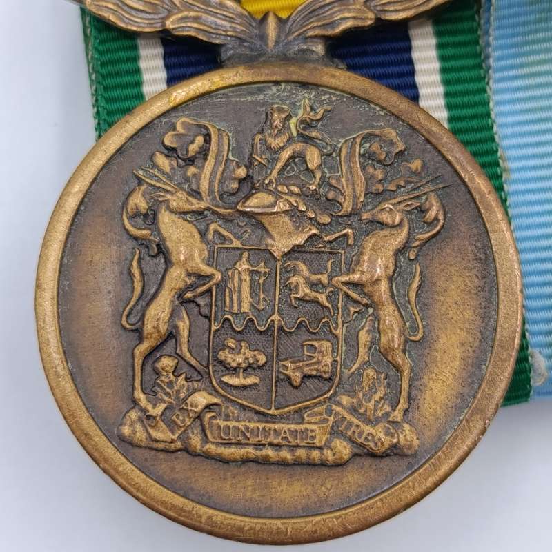 Set of 3 SADF medals including De Wet medal #655