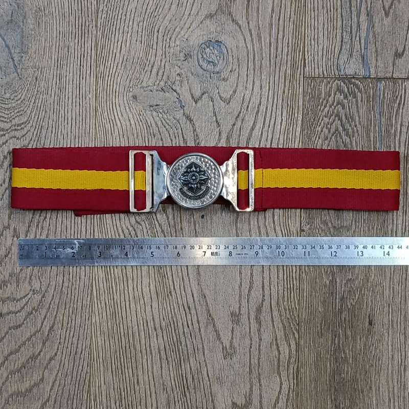 SA Army Womans college stable belt with Lohatla battle school colours