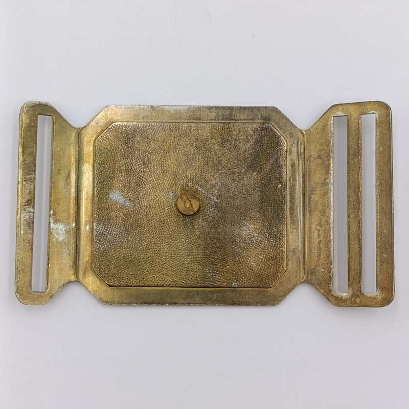 Unusual Johannesburg coat of arms stable belt buckle