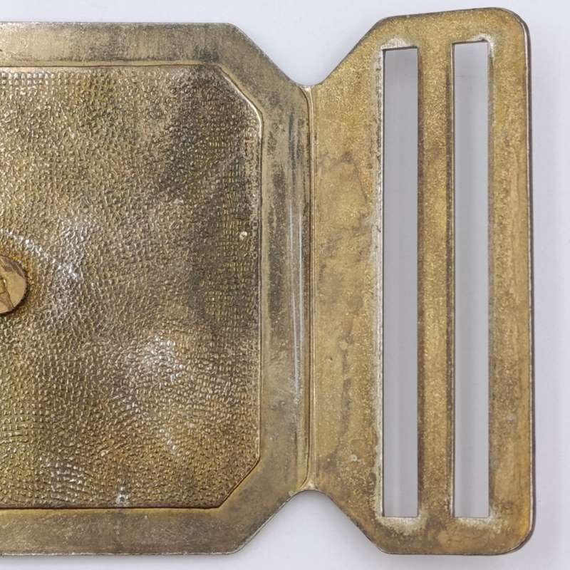 Unusual Johannesburg coat of arms stable belt buckle