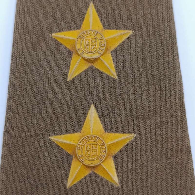 Pair of SADF Lieutenant rank epaulettes