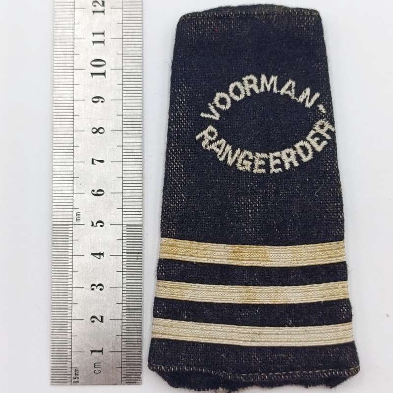 Pair of SA Railways Foreman - Shunter rank epaulettes