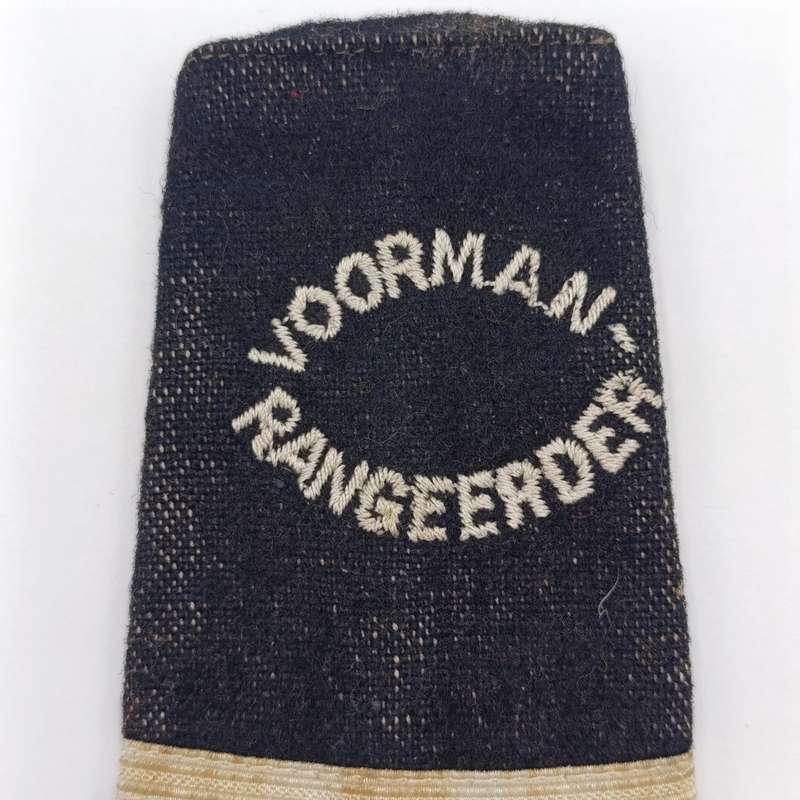 Pair of SA Railways Foreman - Shunter rank epaulettes
