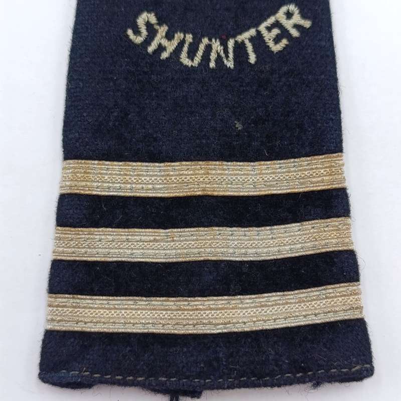 Pair of SA Railways Foreman - Shunter rank epaulettes