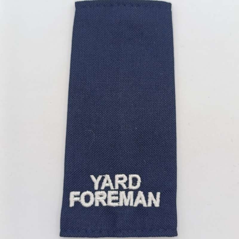 Pair of SA Railway Yard Foreman rank epaulettes