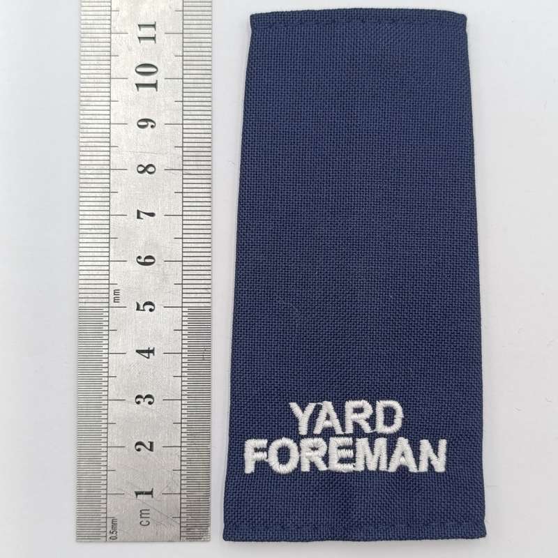 Pair of SA Railway Yard Foreman rank epaulettes