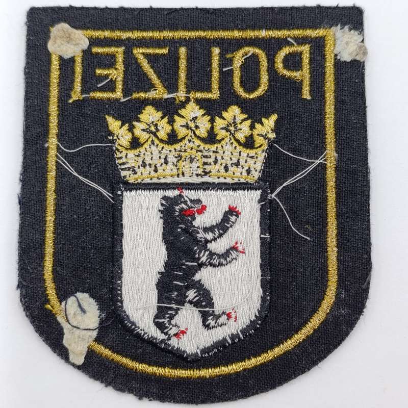 German Berlin Police cloth badge
