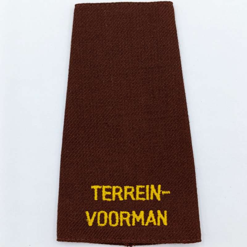 Pair of SA Railways Yard Foreman rank epaulettes