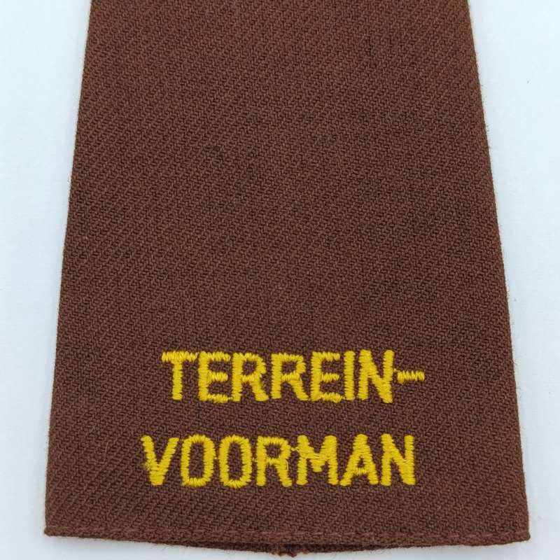 Pair of SA Railways Yard Foreman rank epaulettes