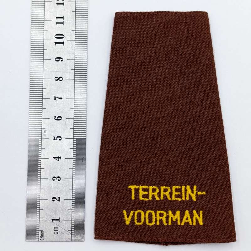 Pair of SA Railways Yard Foreman rank epaulettes