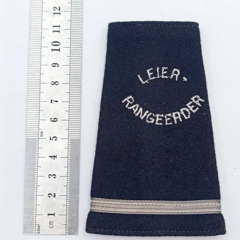 Pair of SA Railways Leading shunter rank epaulettes
