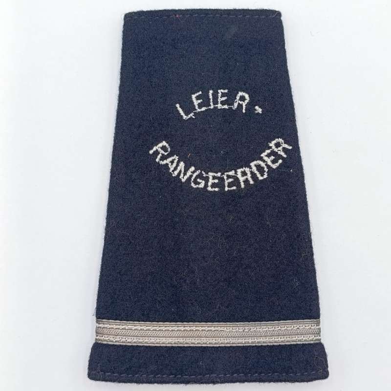 Pair of SA Railways Leading shunter rank epaulettes