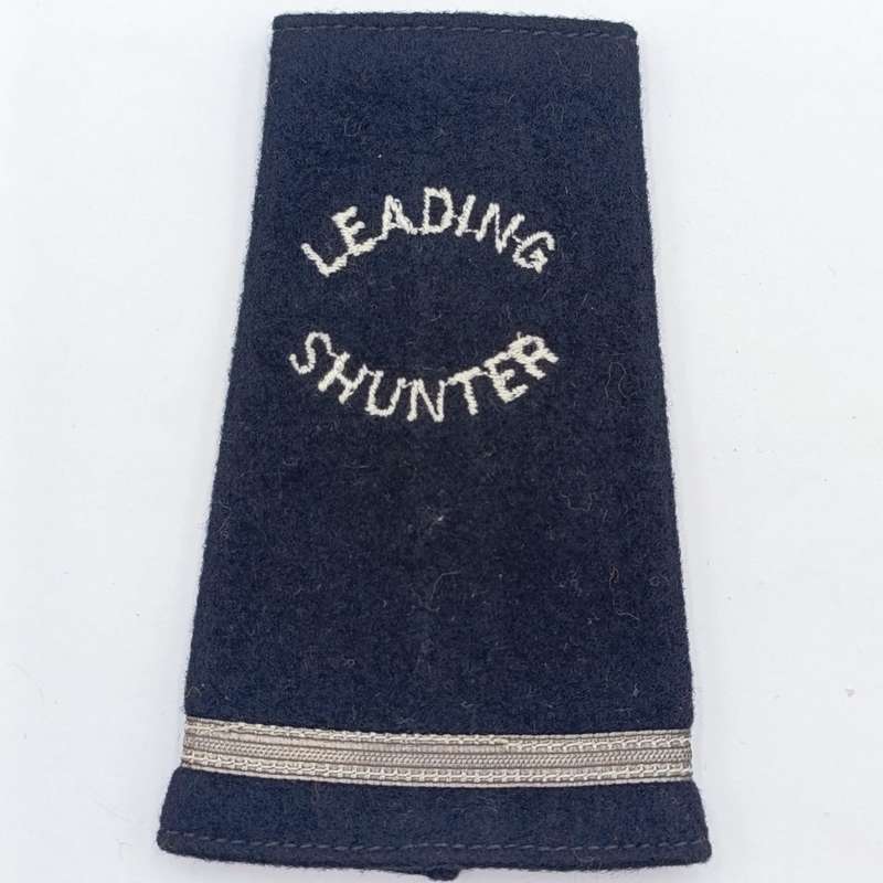 Pair of SA Railways Leading shunter rank epaulettes