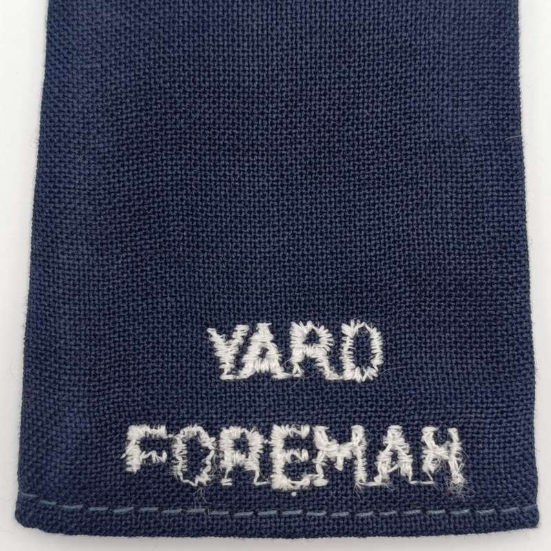 Pair of SA Railways Yard Foreman rank epaulettes