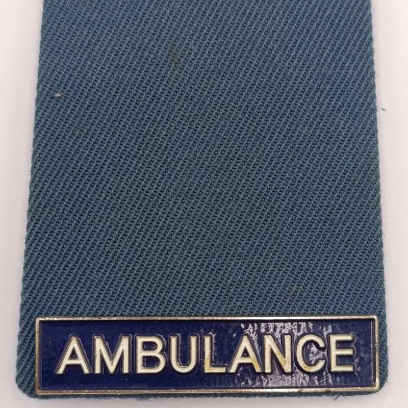 Pair of South African Ambulance service epaulettes
