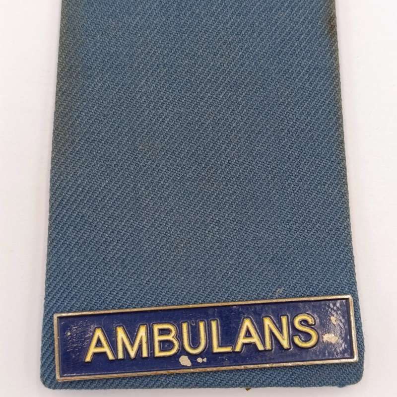 Pair of South African Ambulance service epaulettes
