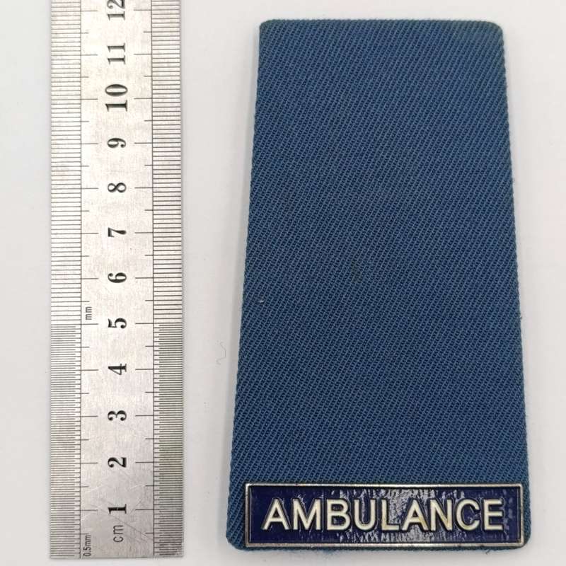 Pair of South African Ambulance service epaulettes