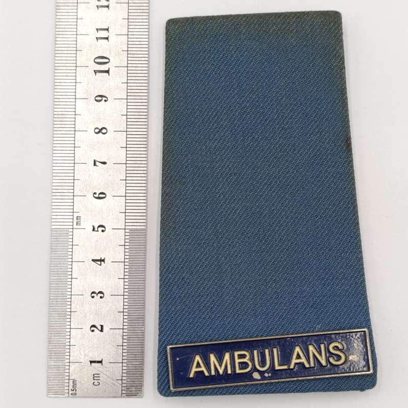 Pair of South African Ambulance service epaulettes