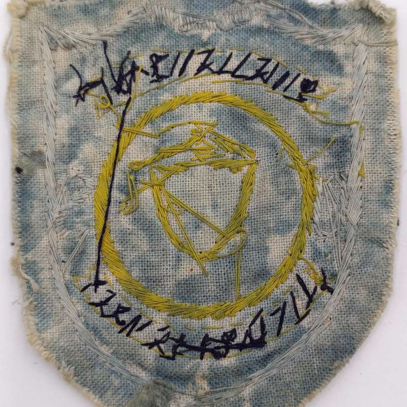 Vintage Swellendam Municipal Service bullion wire cloth badge