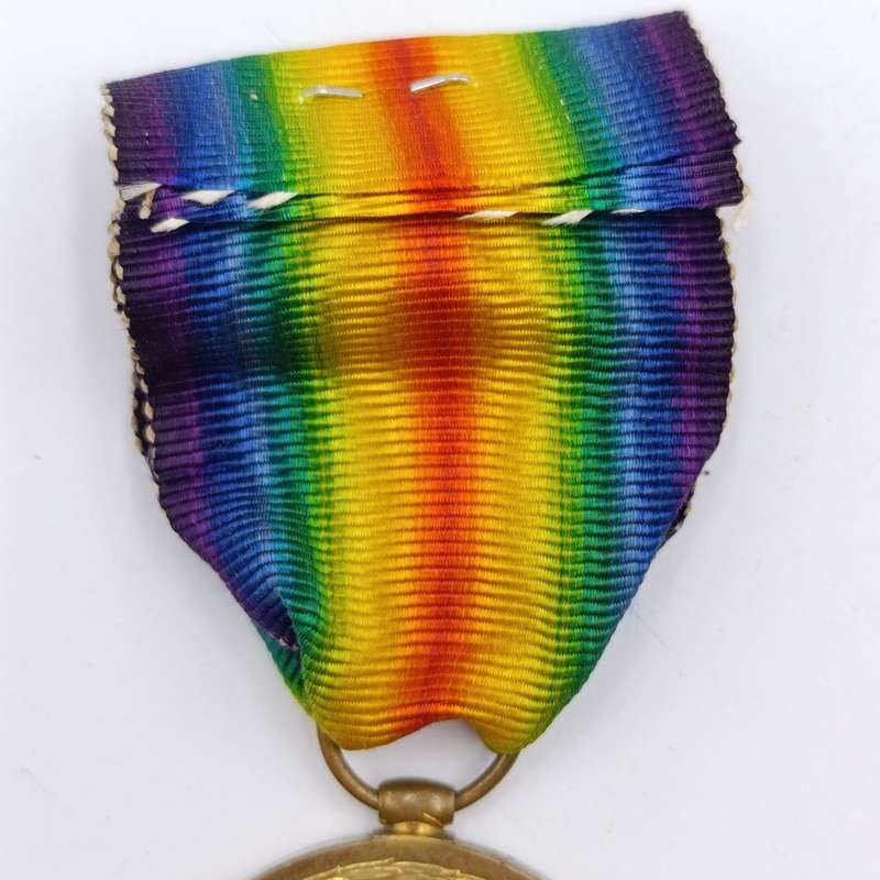 Pair of WW1 medals issued to Pte. F.W Geisler, 1st SA Infantry