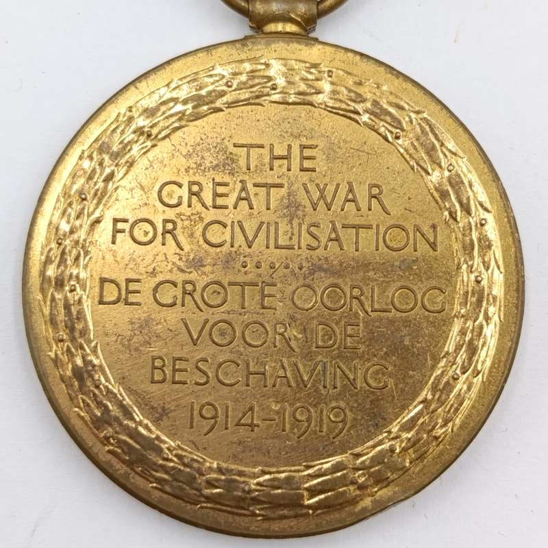 Pair of WW1 medals issued to Pte. F.W Geisler, 1st SA Infantry