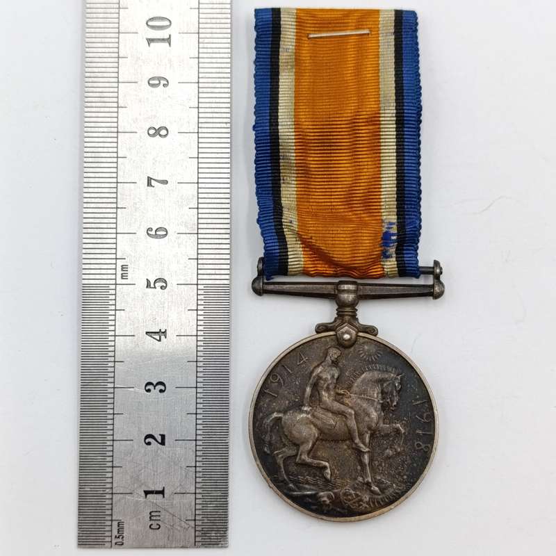 Pair of WW1 medals issued to Pte. F.W Geisler, 1st SA Infantry
