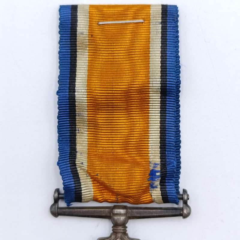 Pair of WW1 medals issued to Pte. F.W Geisler, 1st SA Infantry