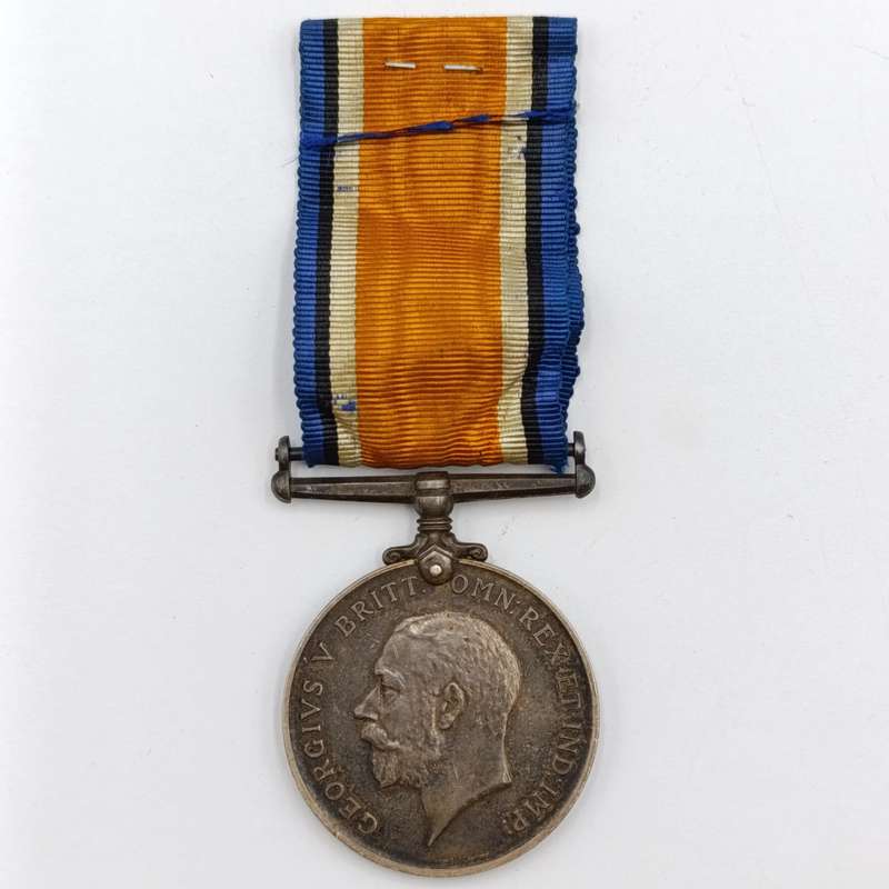Pair of WW1 medals issued to Pte. F.W Geisler, 1st SA Infantry