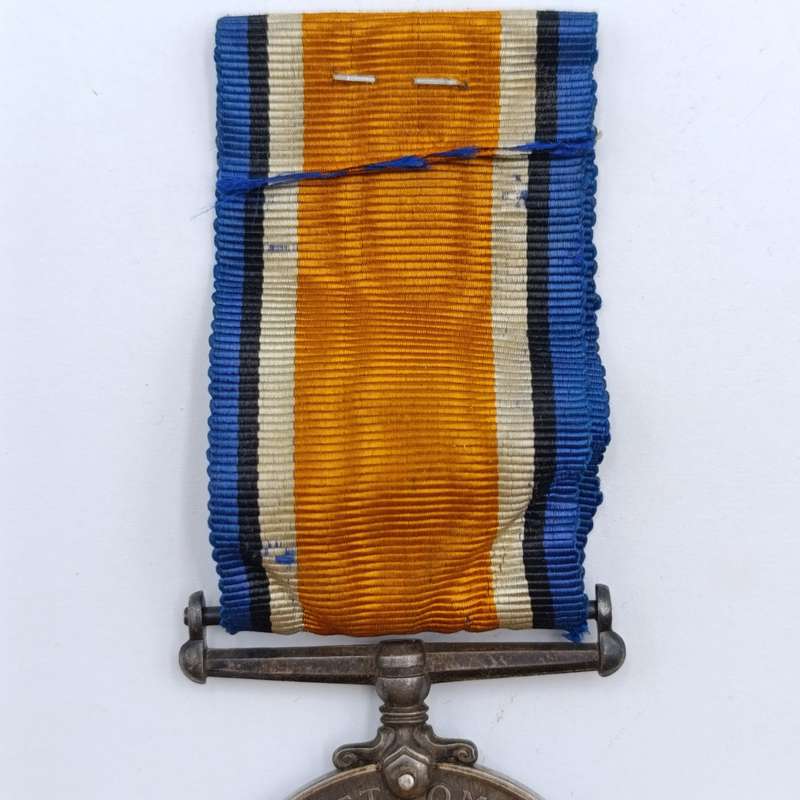 Pair of WW1 medals issued to Pte. F.W Geisler, 1st SA Infantry