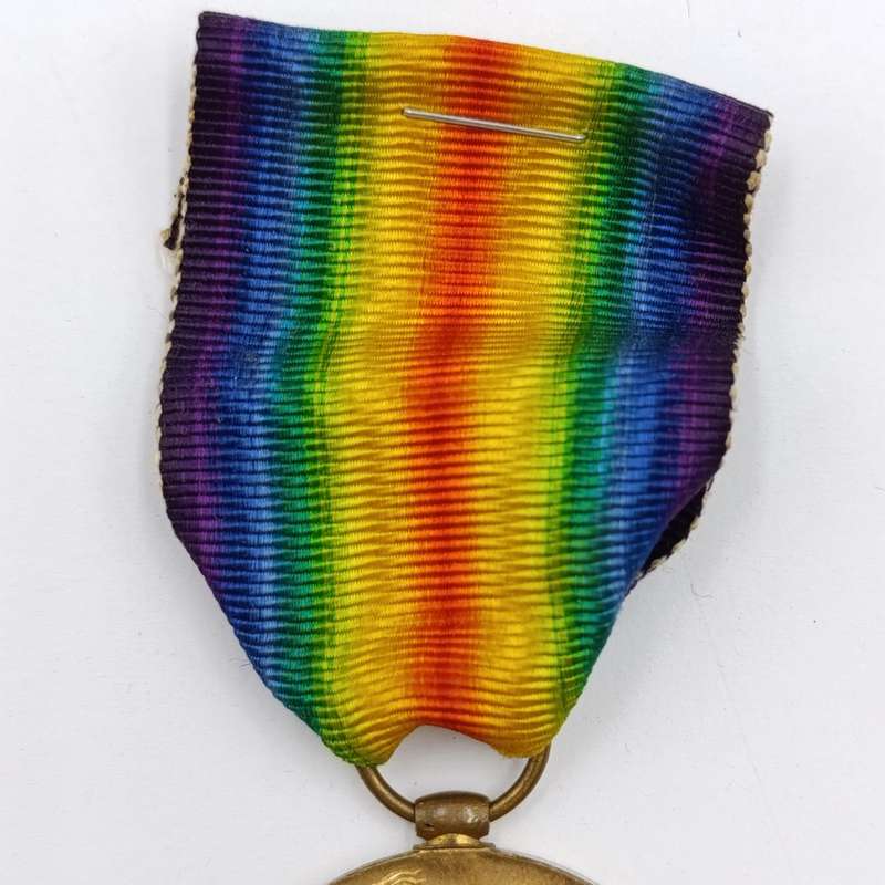 Pair of WW1 medals issued to Pte. F.W Geisler, 1st SA Infantry