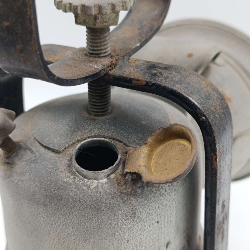 Vintage SA Transport carbide lantern - marked SAT/SAV