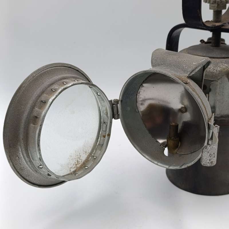 Vintage SA Transport carbide lantern - marked SAT/SAV