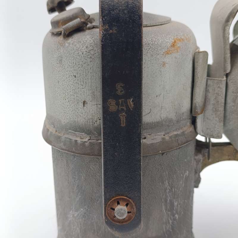 Vintage SA Transport carbide lantern - marked SAT/SAV