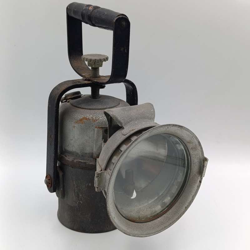 Vintage SA Transport carbide lantern - marked SAT/SAV
