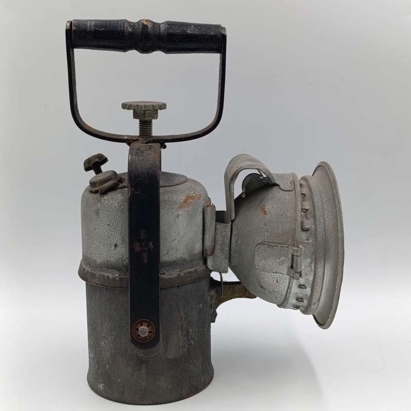 Vintage SA Transport carbide lantern - marked SAT/SAV